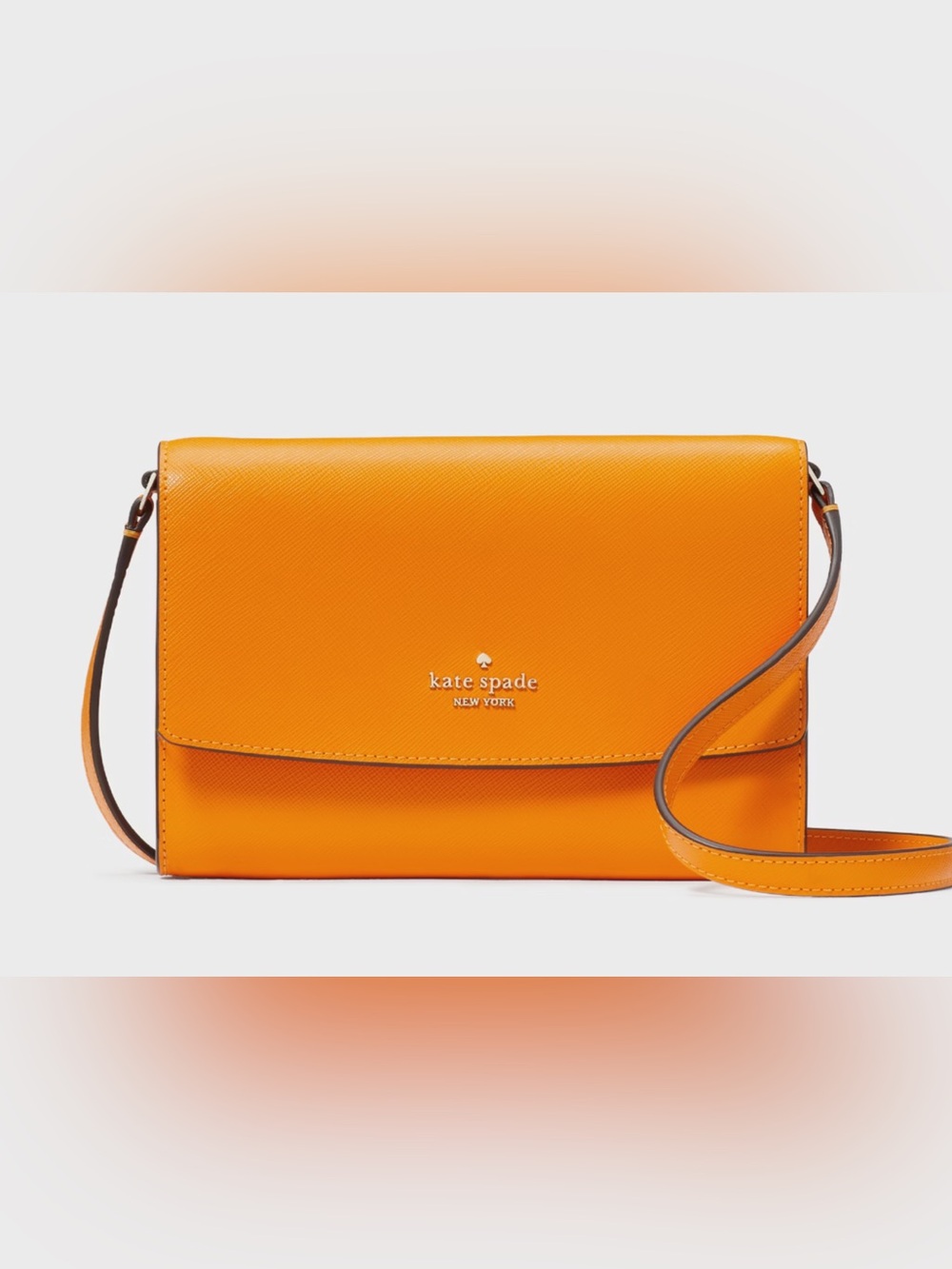 NEW! KATE SPADE PERRY LEATHER CROSSBODY/WALLET